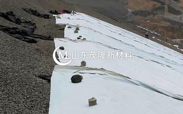 《银西项目》排水板、复合土工膜施工