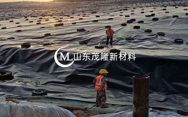 《福建武平垃圾填埋场》土工布、土工膜施工